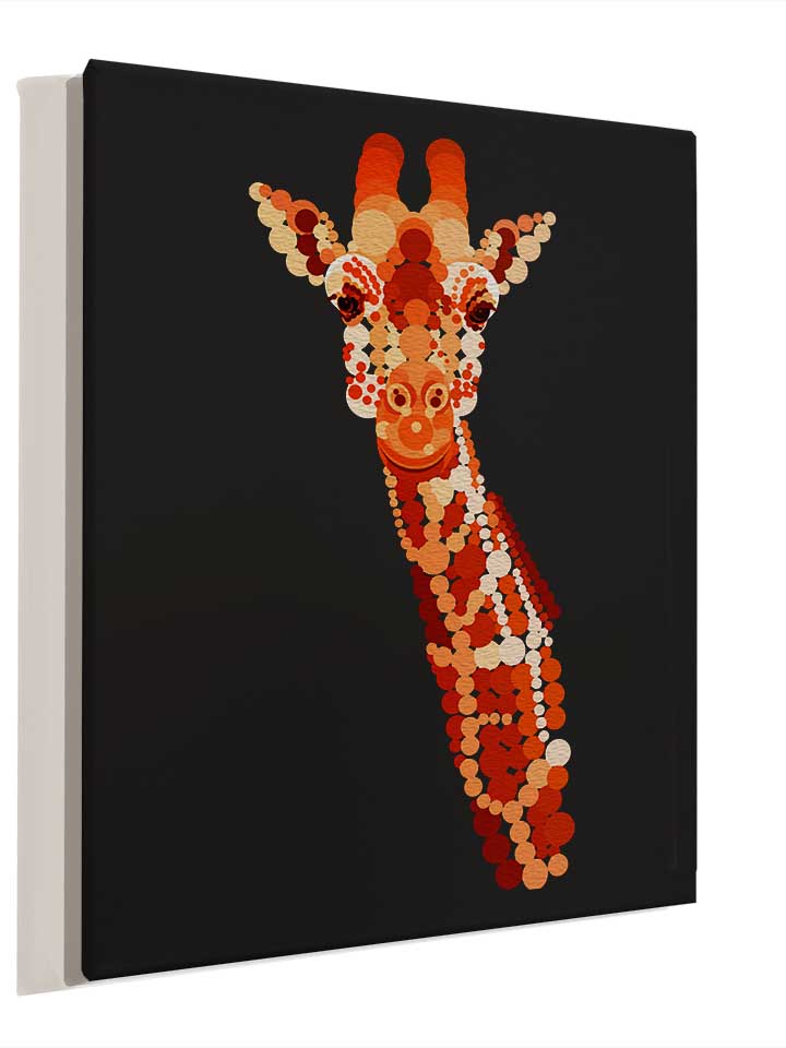 orange-giraffe-leinwand schwarz 4