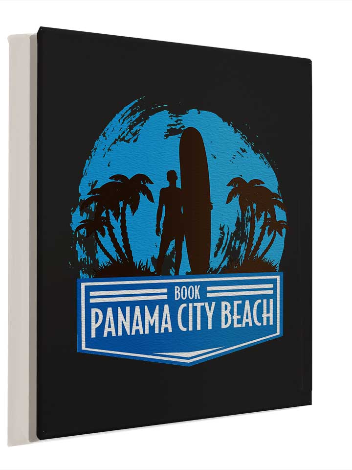 panama-city-surf-leinwand schwarz 4