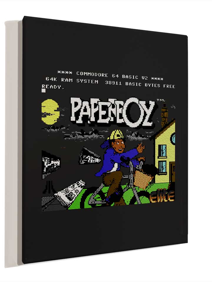 paperboy-leinwand schwarz 4
