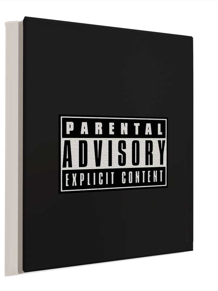 parental-advisory-explicit-content-logo-leinwand schwarz 4