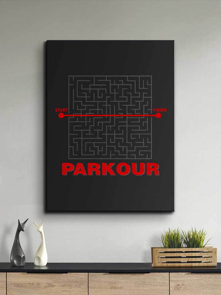 parkour-start-finish-leinwand schwarz 2
