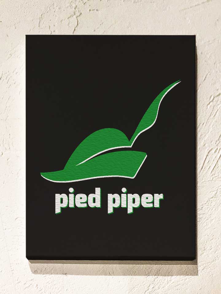 pied-piper-logo-3-leinwand schwarz 1