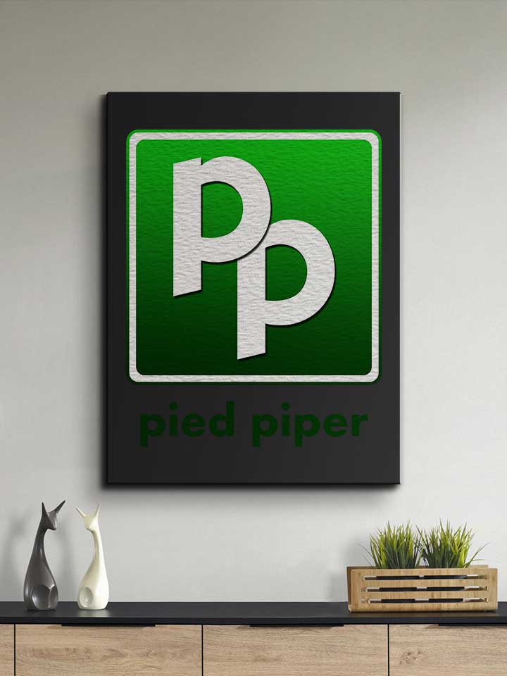 pied-piper-logo-leinwand schwarz 2