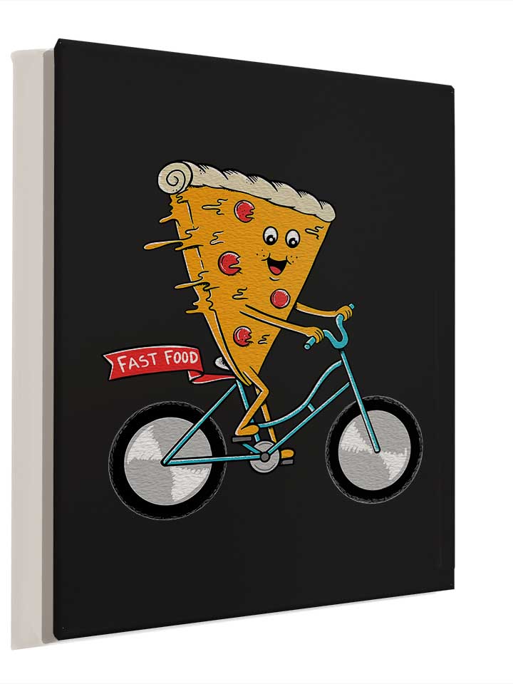 pizza-bike-leinwand schwarz 4