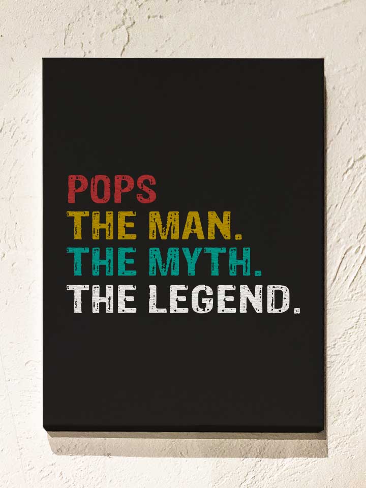 pops-man-myth-legend-leinwand schwarz 1