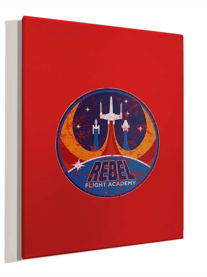 rebel-flight-academy-vintage-leinwand rot 4