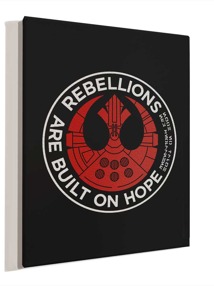 rebellions-are-built-on-hope-leinwand schwarz 4
