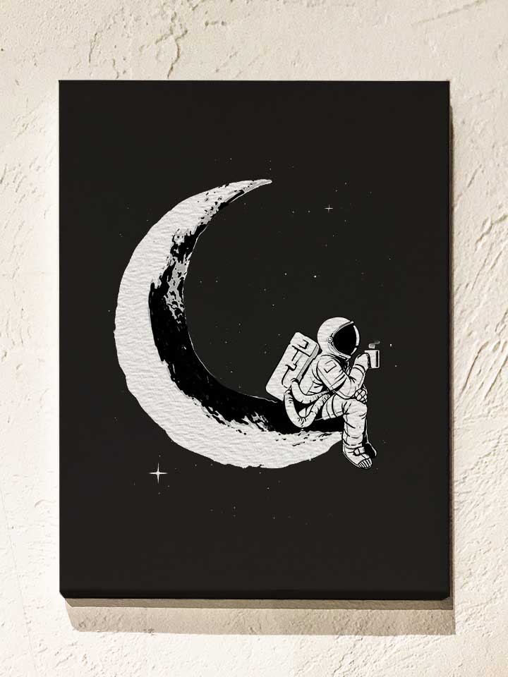 relax-astronaut-leinwand schwarz 1