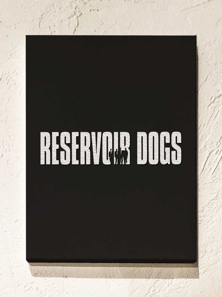 reservoir-dogs-leinwand schwarz 1