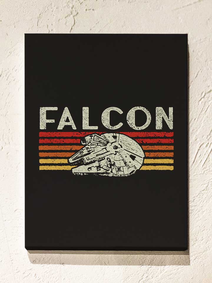 retro-falcon-leinwand schwarz 1