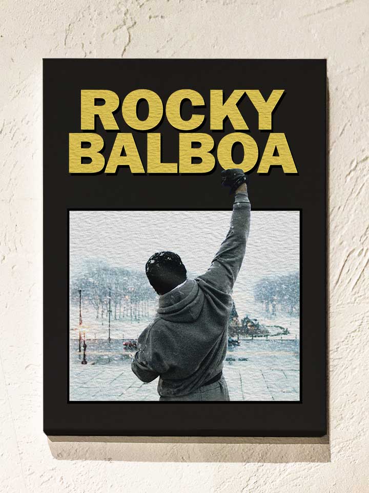 rocky-balboa-leinwand schwarz 1