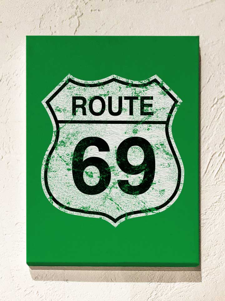 route-69-leinwand gruen 1