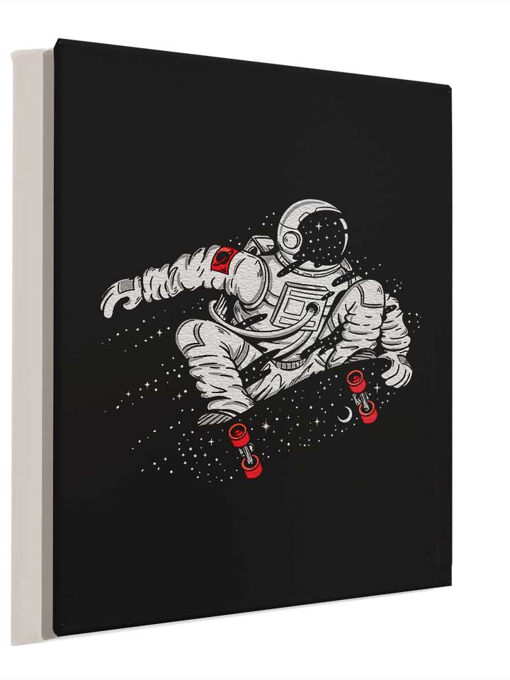 space-skater-astronaut-02-leinwand schwarz 4