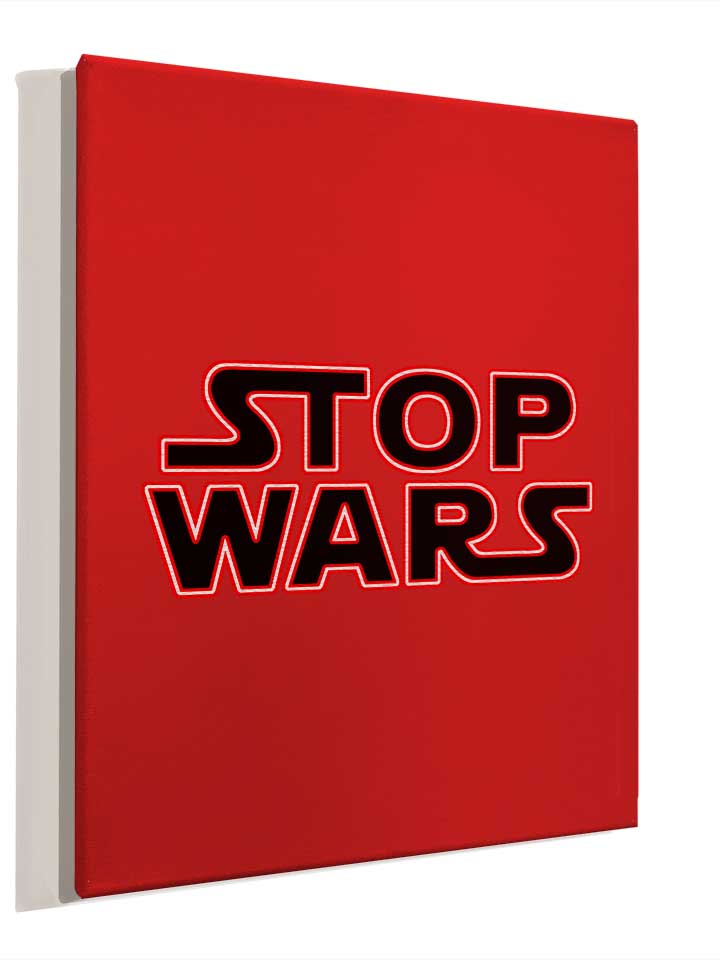 stop-wars-leinwand rot 4