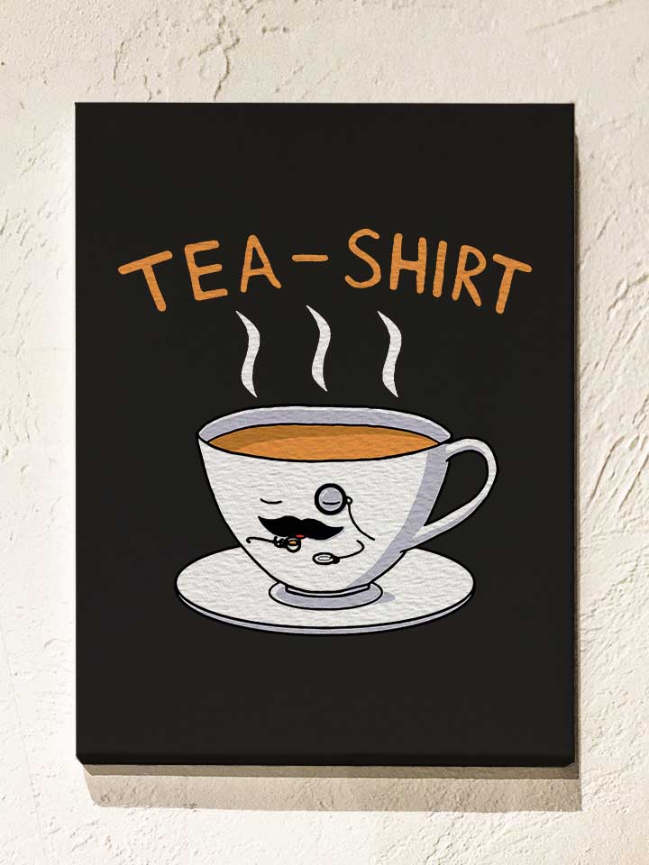 tea-shirt-leinwand schwarz 1