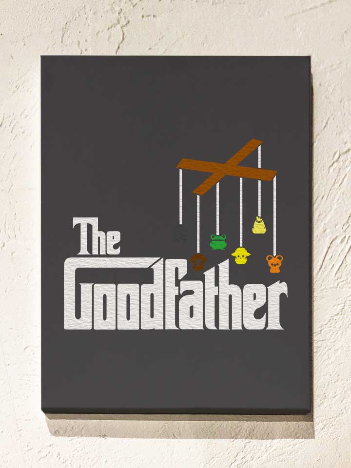 the-goodfather-leinwand dunkelgrau 1