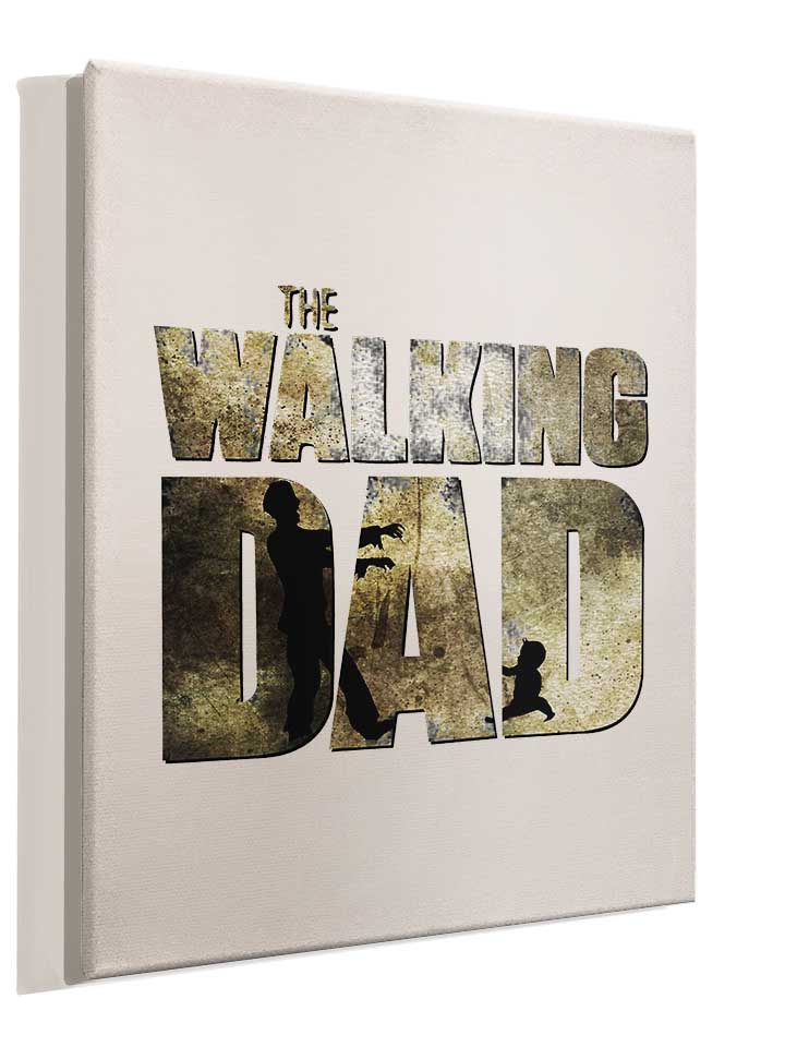 the-walking-dad-leinwand weiss 4