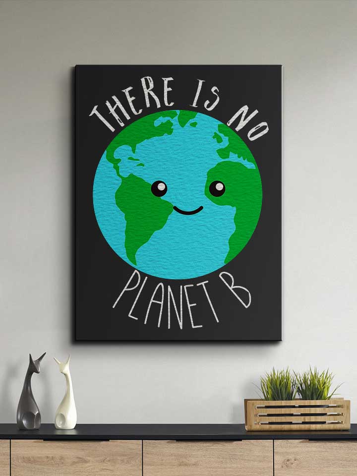 there-is-no-planet-b-leinwand schwarz 2