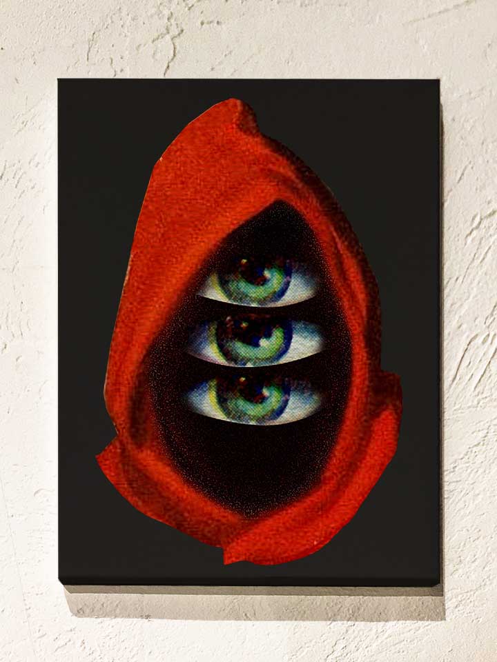 three-eyed-druid-leinwand schwarz 1