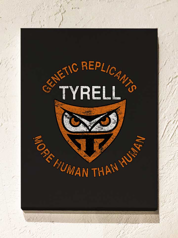 tyrell-genetic-replicants-leinwand schwarz 1