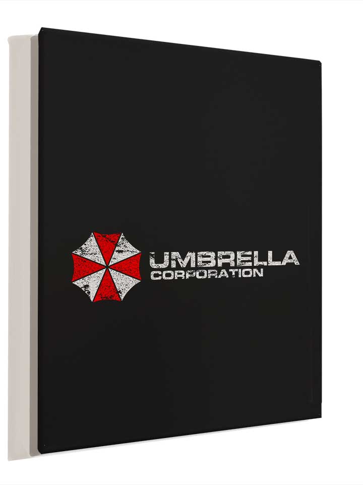 umbrella-corporation-vintage-leinwand schwarz 4