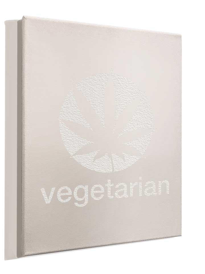 vegetarian-leinwand weiss 4