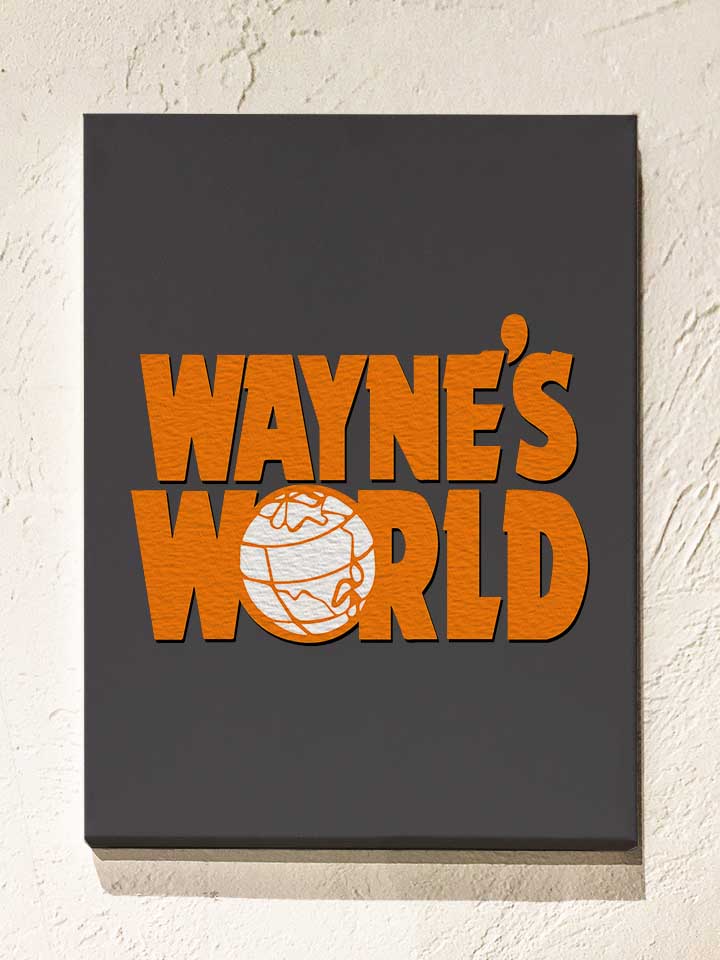 waynes-world-leinwand dunkelgrau 1