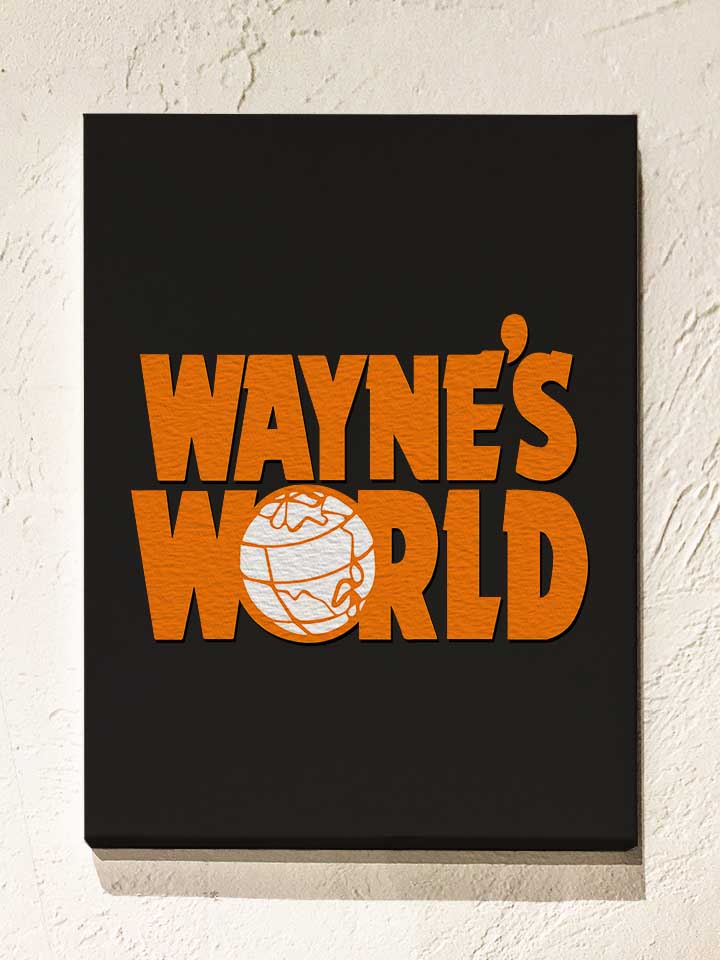 waynes-world-leinwand schwarz 1