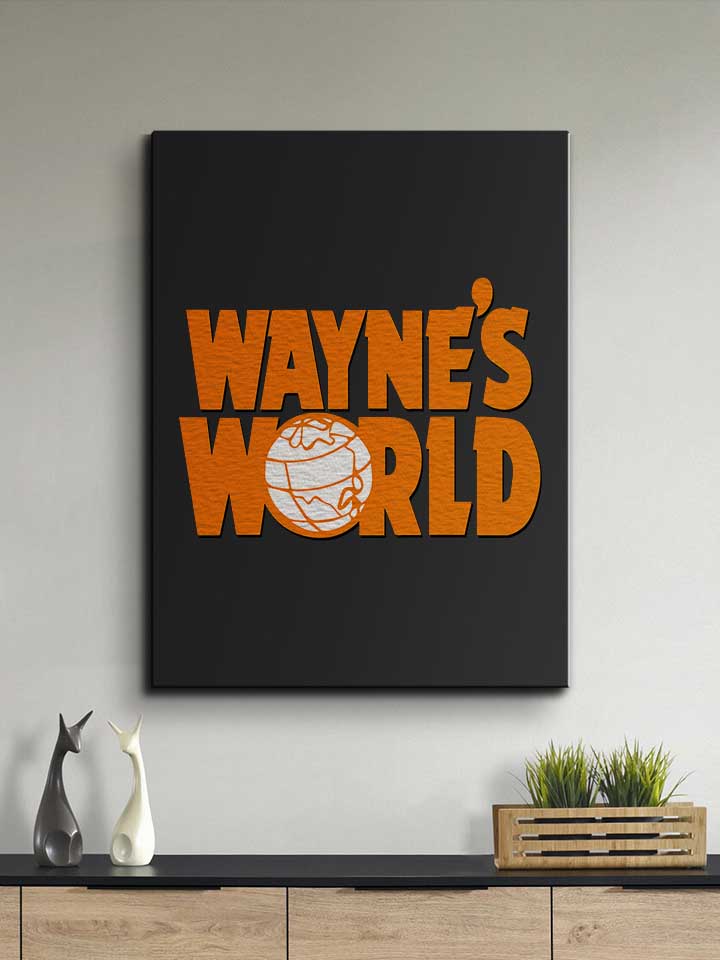 waynes-world-leinwand schwarz 2