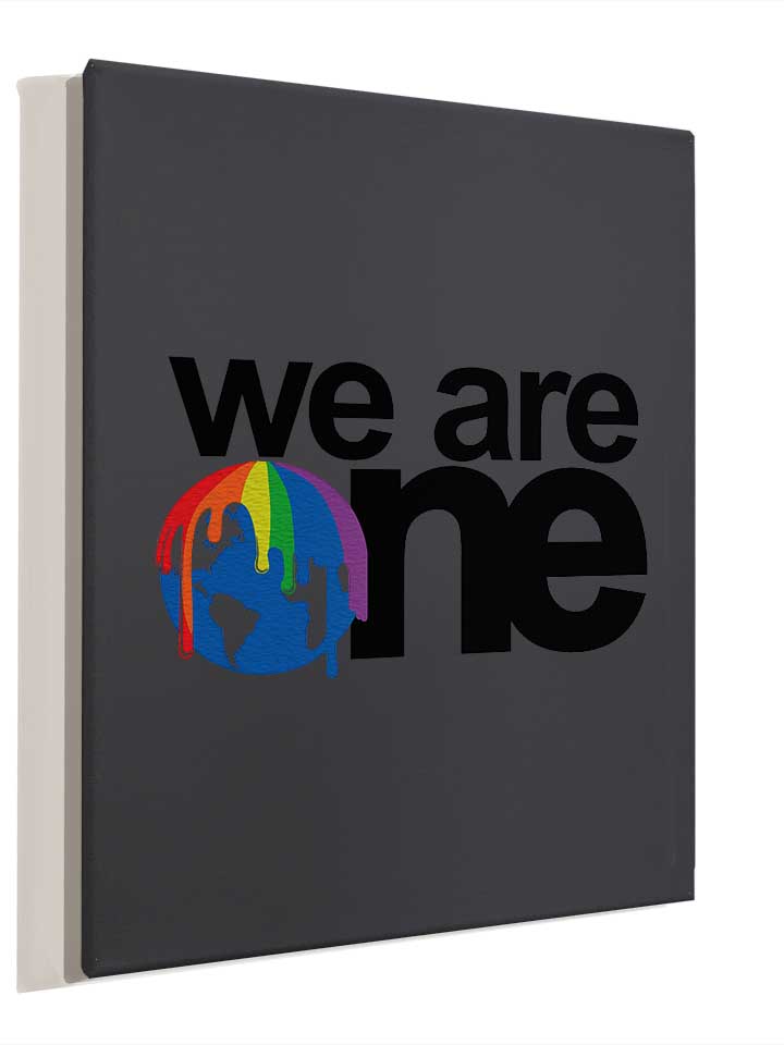 we-are-one-logo-leinwand dunkelgrau 4