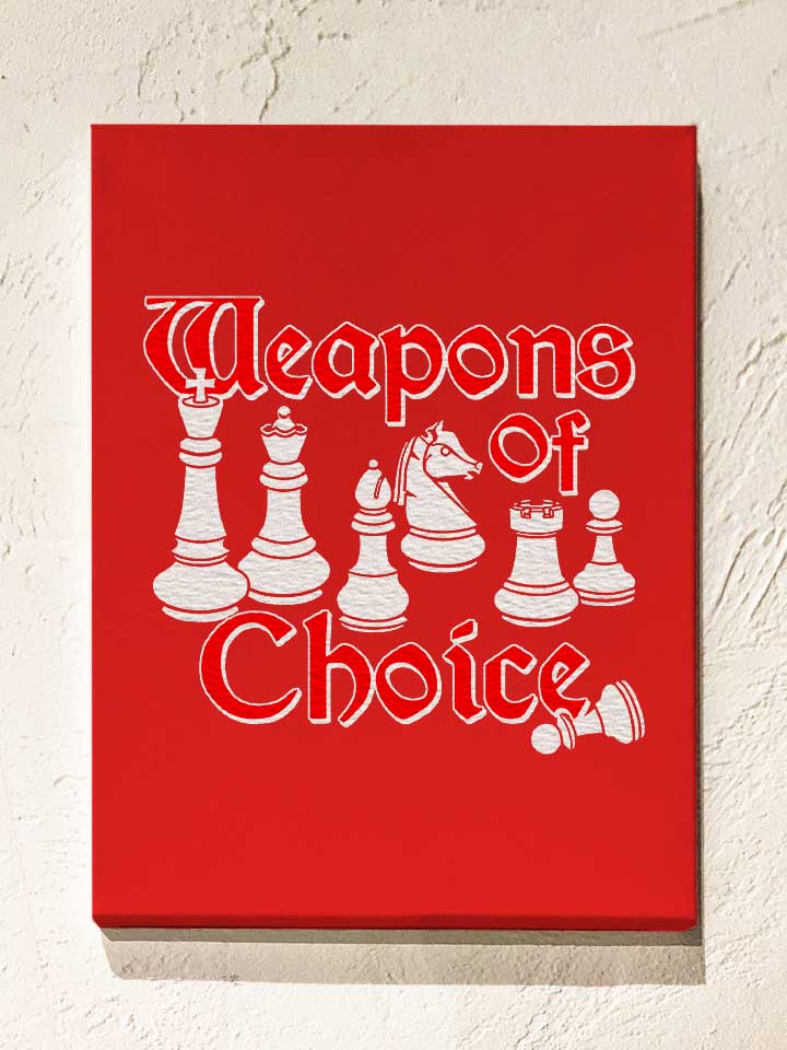 weapons-of-choice-chess-leinwand rot 1