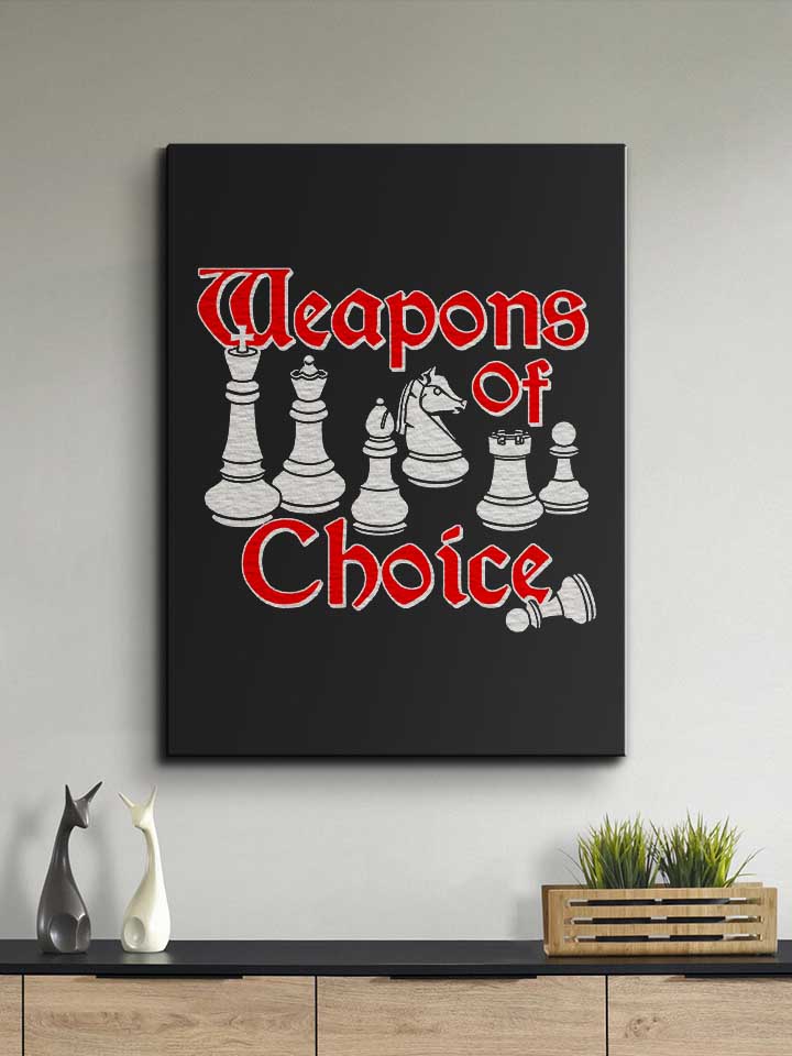 weapons-of-choice-chess-leinwand schwarz 2