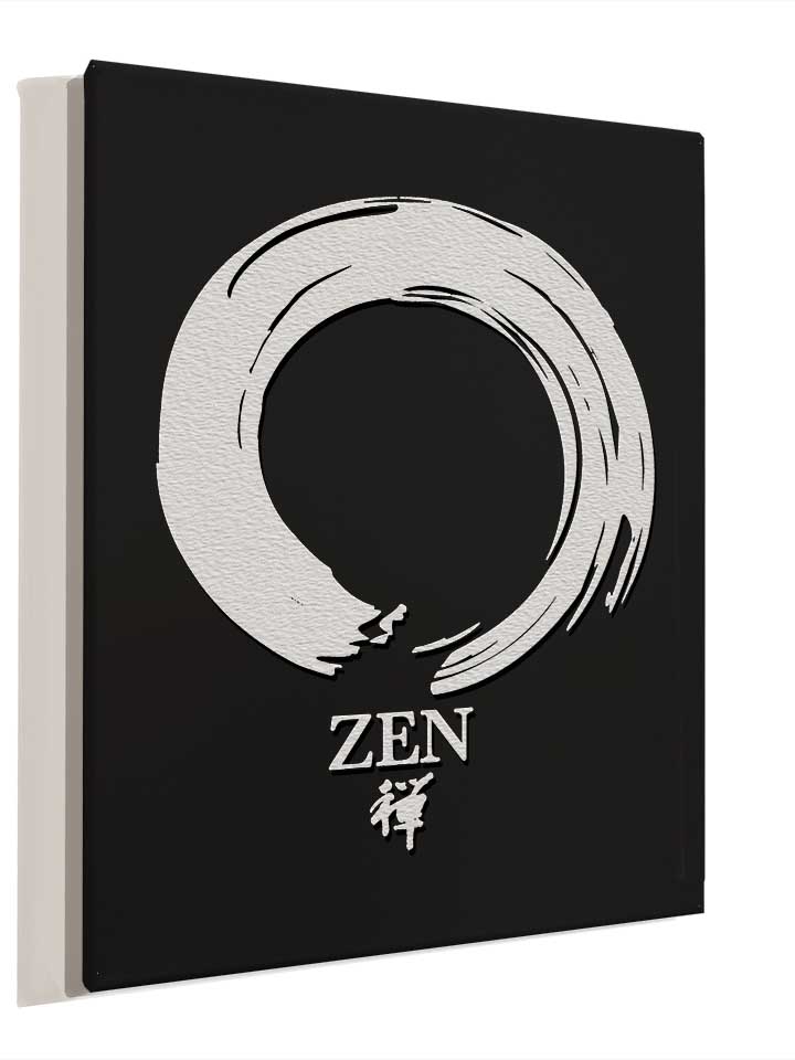 zen-leinwand schwarz 4
