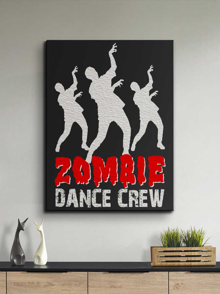 zombie-dance-crew-leinwand schwarz 2