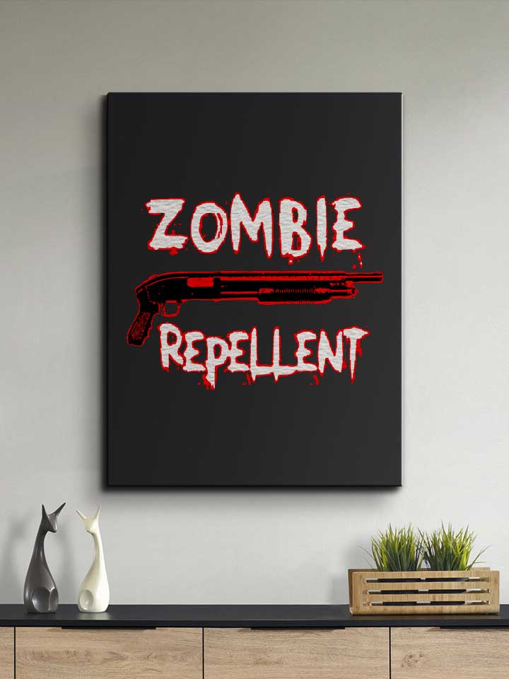 zombie-repellent-leinwand schwarz 2