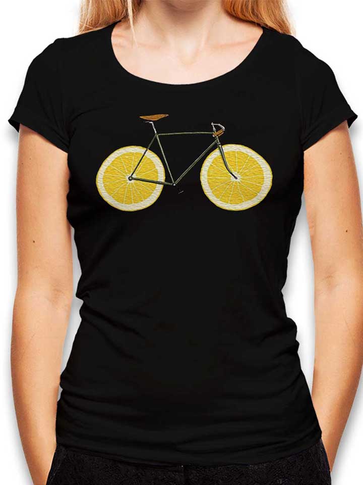 Lemon Bile T-Shirt Donna nero L