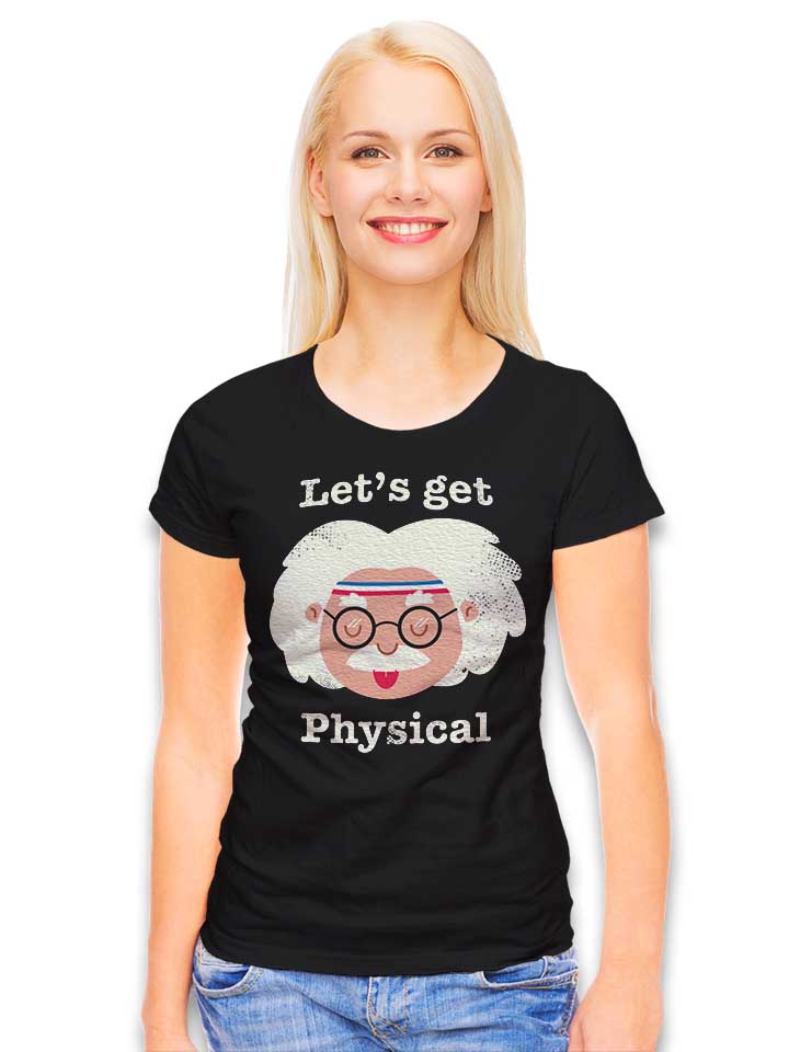 lets-get-physical-damen-t-shirt schwarz 2