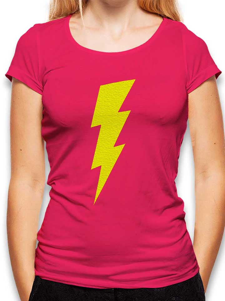 Lightning Bolt Damen T-Shirt fuchsia L