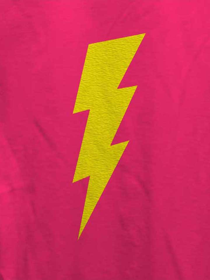 lightning-bolt-damen-t-shirt fuchsia 4