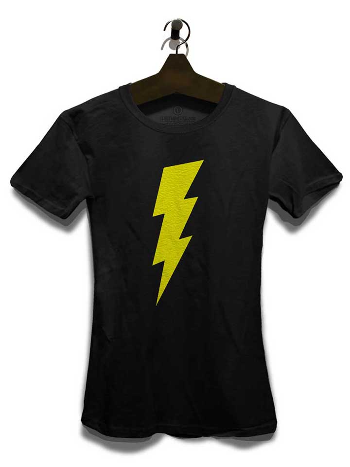 lightning-bolt-damen-t-shirt schwarz 3