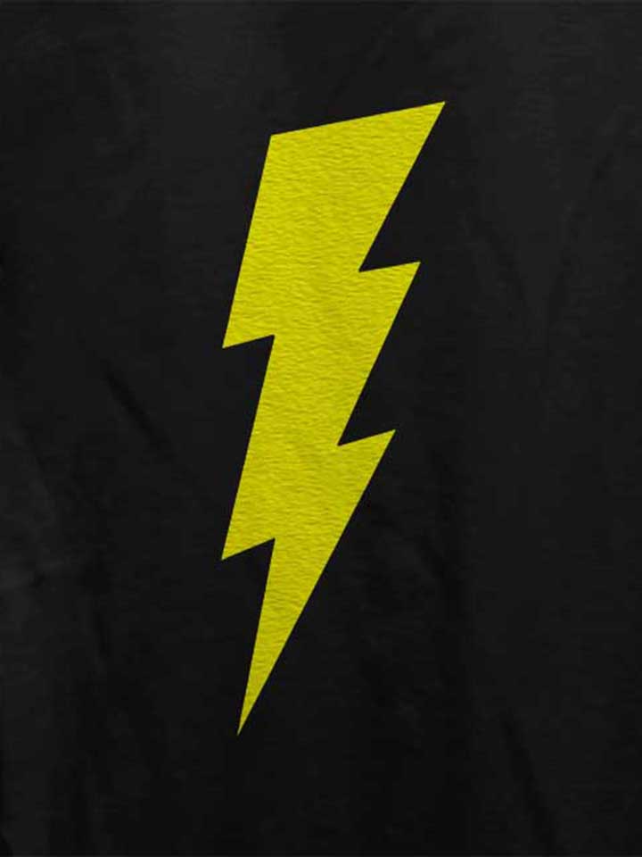 lightning-bolt-damen-t-shirt schwarz 4