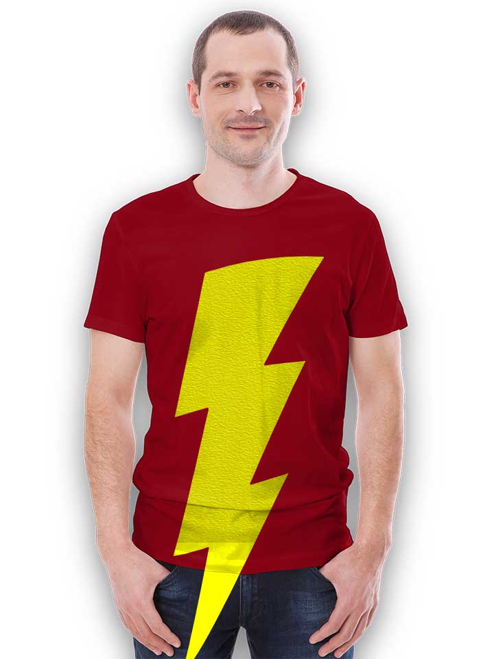 lightning-bolt-t-shirt bordeaux 2