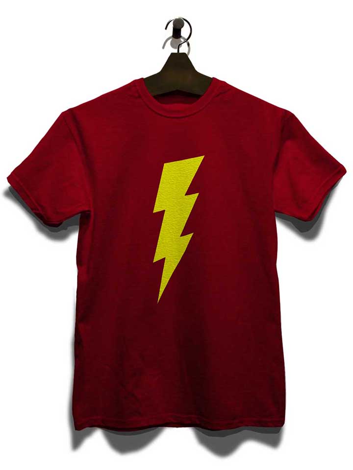lightning-bolt-t-shirt bordeaux 3