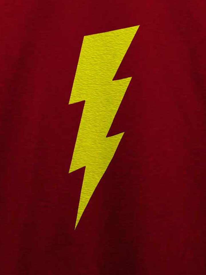 lightning-bolt-t-shirt bordeaux 4