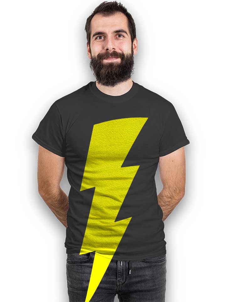 lightning-bolt-t-shirt dunkelgrau 2