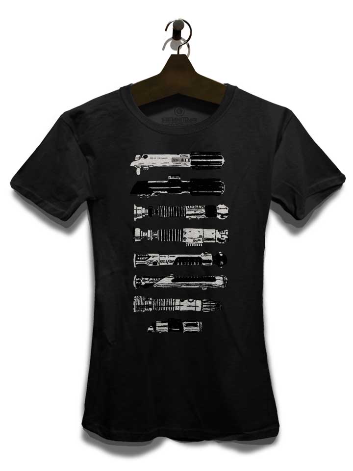 lightsaber-collection-damen-t-shirt schwarz 3