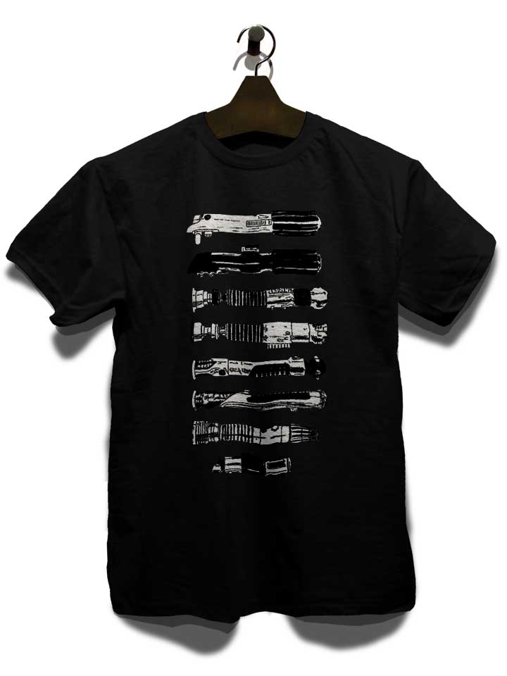 lightsaber-collection-t-shirt schwarz 3