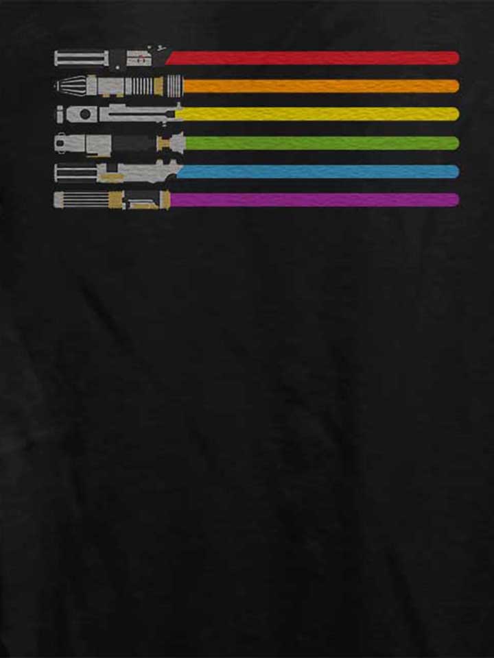lightsaber-damen-t-shirt schwarz 4
