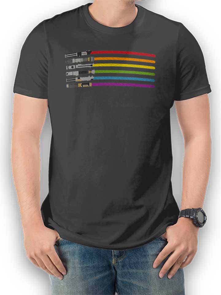 Lightsaber T-Shirt dunkelgrau L