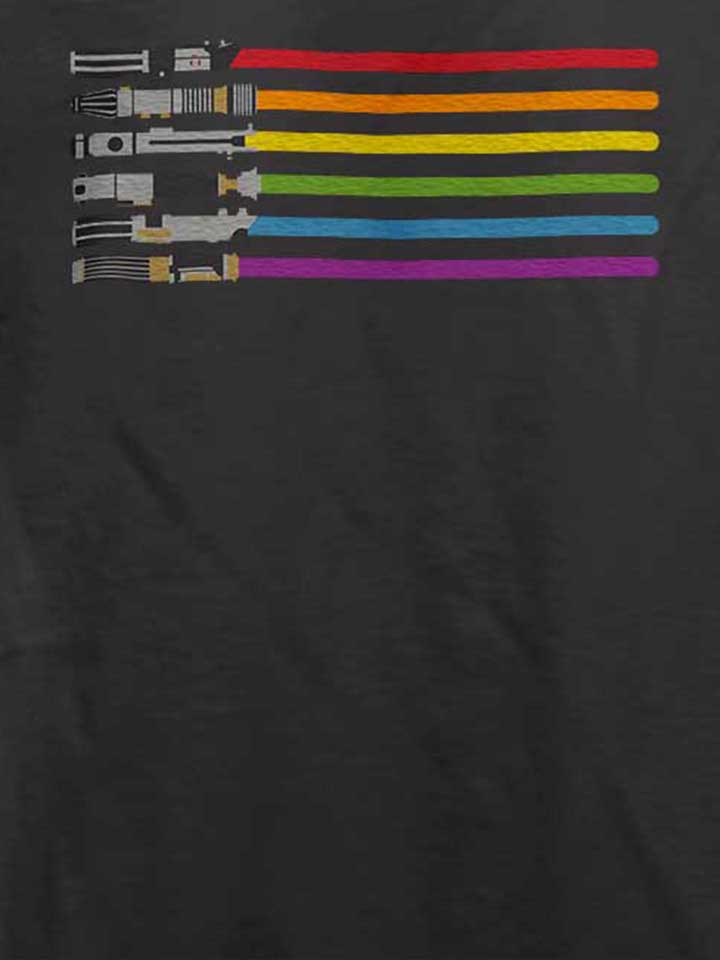 lightsaber-t-shirt dunkelgrau 4
